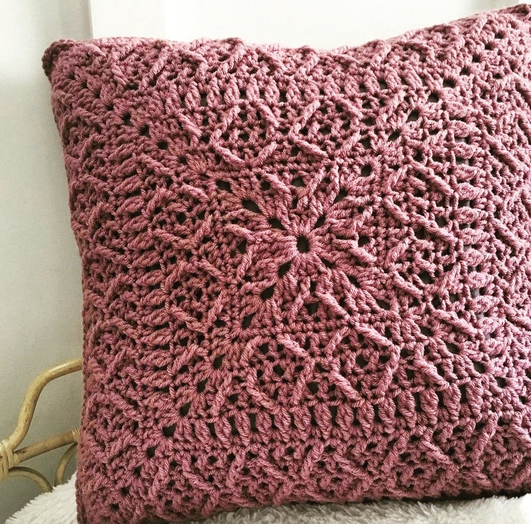2 Pillow Pattern Pack Crochet Pillow Pattern Pdf Crochet Etsy