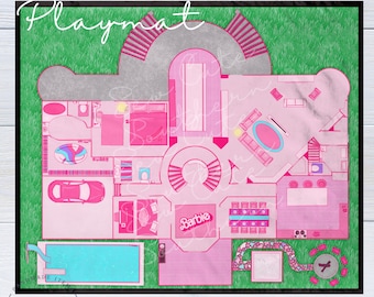 Pink Dollhouse Playmat PRE ORDER