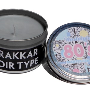 Nostalgic 1980s Drakkar Noir Cologne Scented Candle. Cool Candle. Unique Gift.
