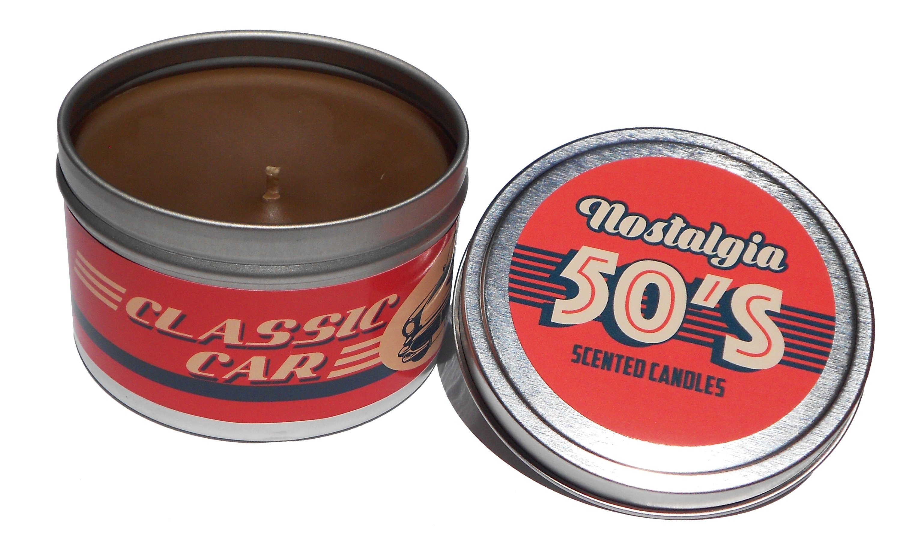 Nostalgic 1950s Classic Car Scented Candle. Cool Candle. Unique Gift. - Etsy