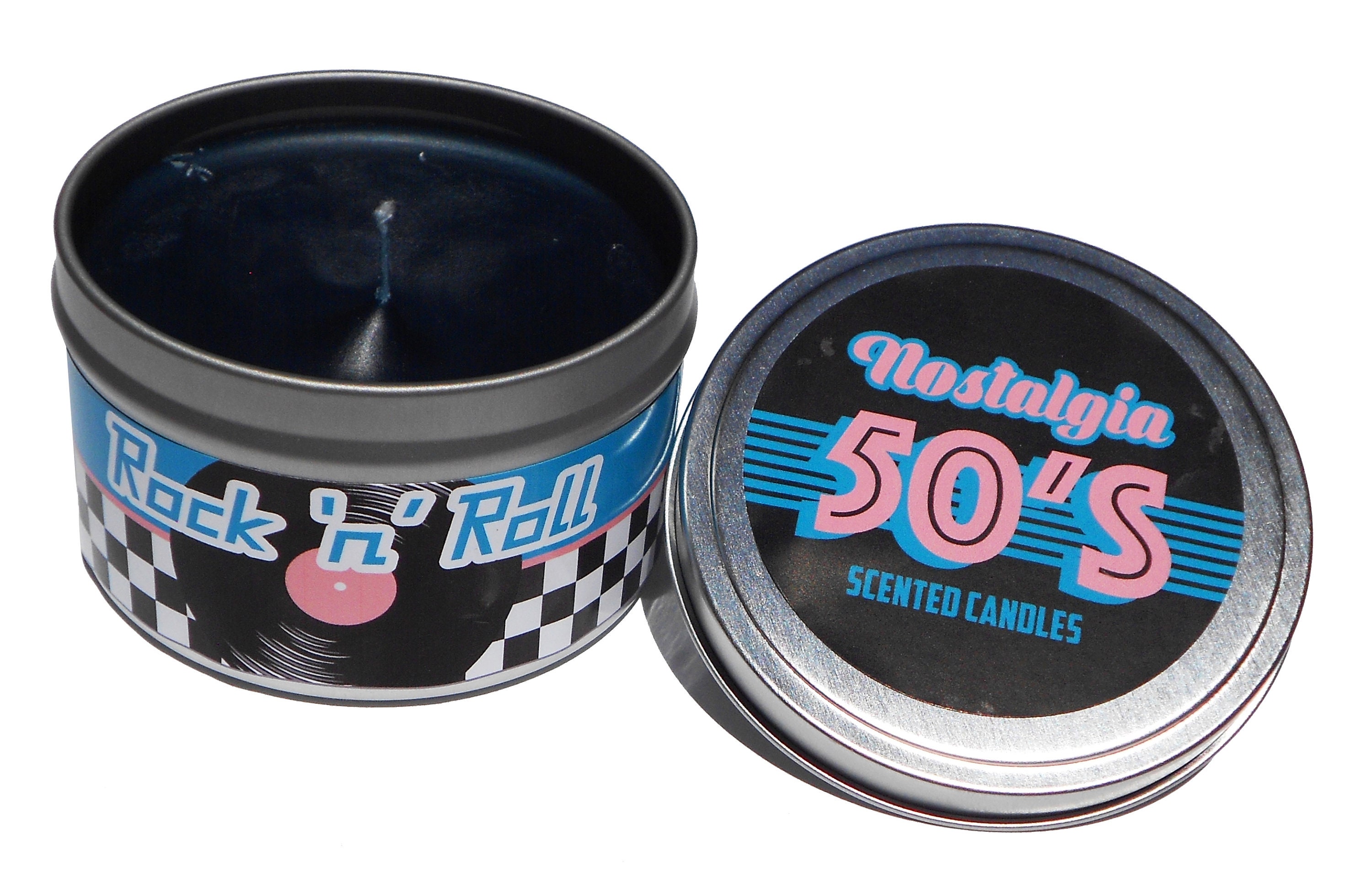 Nostalgic 1950s Rock N Roll Scented Candle. Cool Candle. Etsy