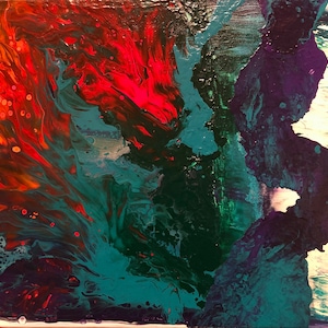 Chunky And Funky (Acrylic Painting)