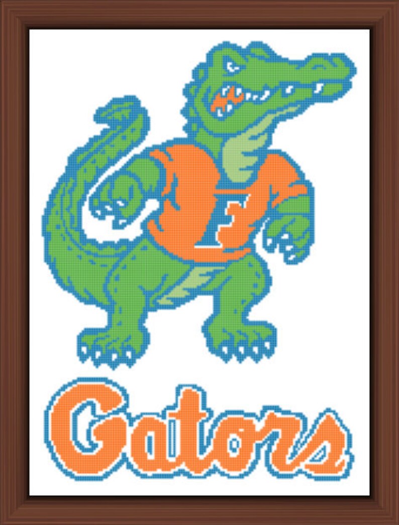 University of Florida Cross Stitch Pattern Etsy