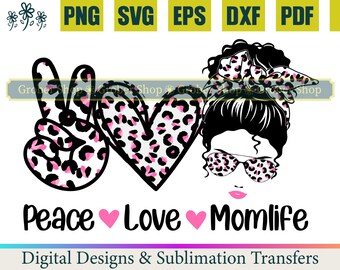 Download Peace Love Life Etsy