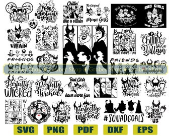 Free Free 75 Disney Villains Friends Svg SVG PNG EPS DXF File
