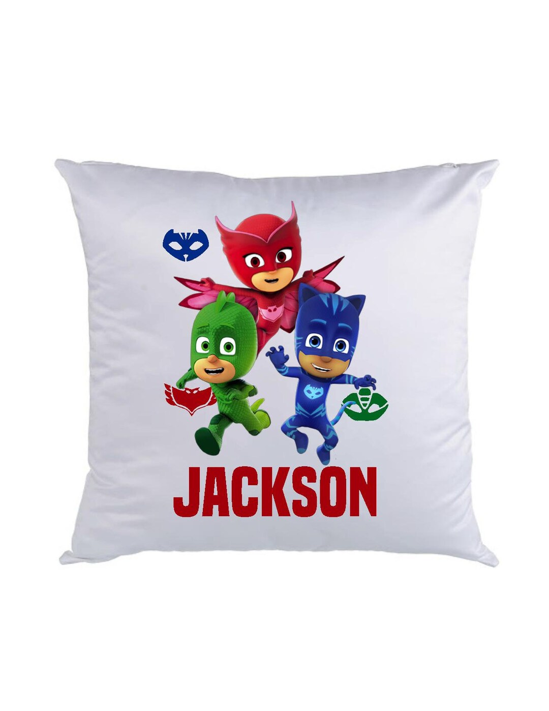 PJ Mask Pillow Case, Kids Pillow Case, Toddler Pillow Case, 16x16 Kids