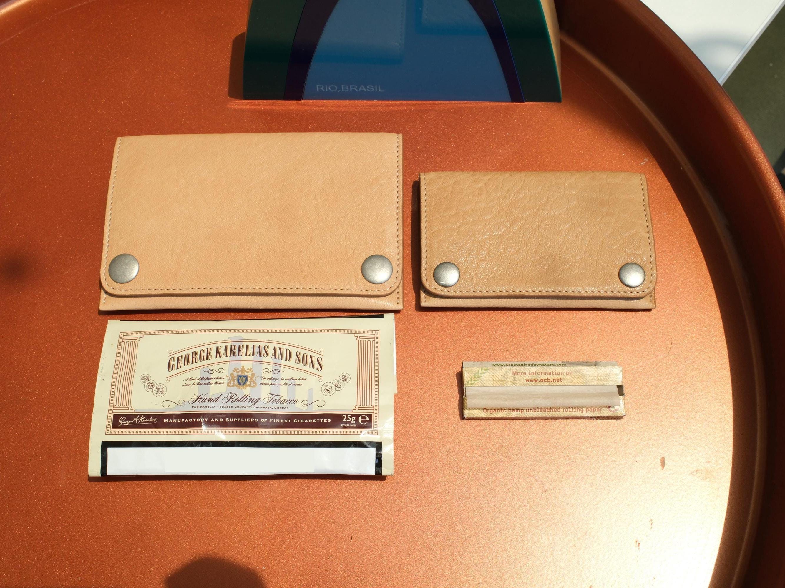 rolling tobacco greece George Karelias and Sons (Concept) Packaging Of The World George Karelias White Smooth 25g