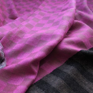 Pink Pashmina Shawl, Pink Cashmere Scarf, Handwoven Cashmere Scarf, Pink Cashmere Pashmina, Cashmere Scarf Handmade.