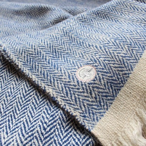 Luxury 100% Pure Cashmere Blanket, Pure Pashmina Blanket, Handmade with Pure Cashmere Wool.