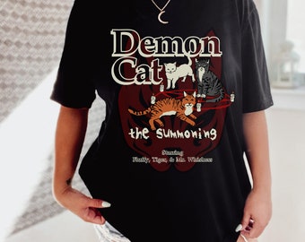 Demon Cat Shirt
 Demon Cat T Shirt Etsy