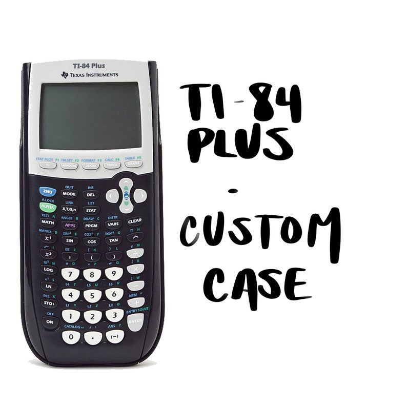 TI84 Custom Case Etsy