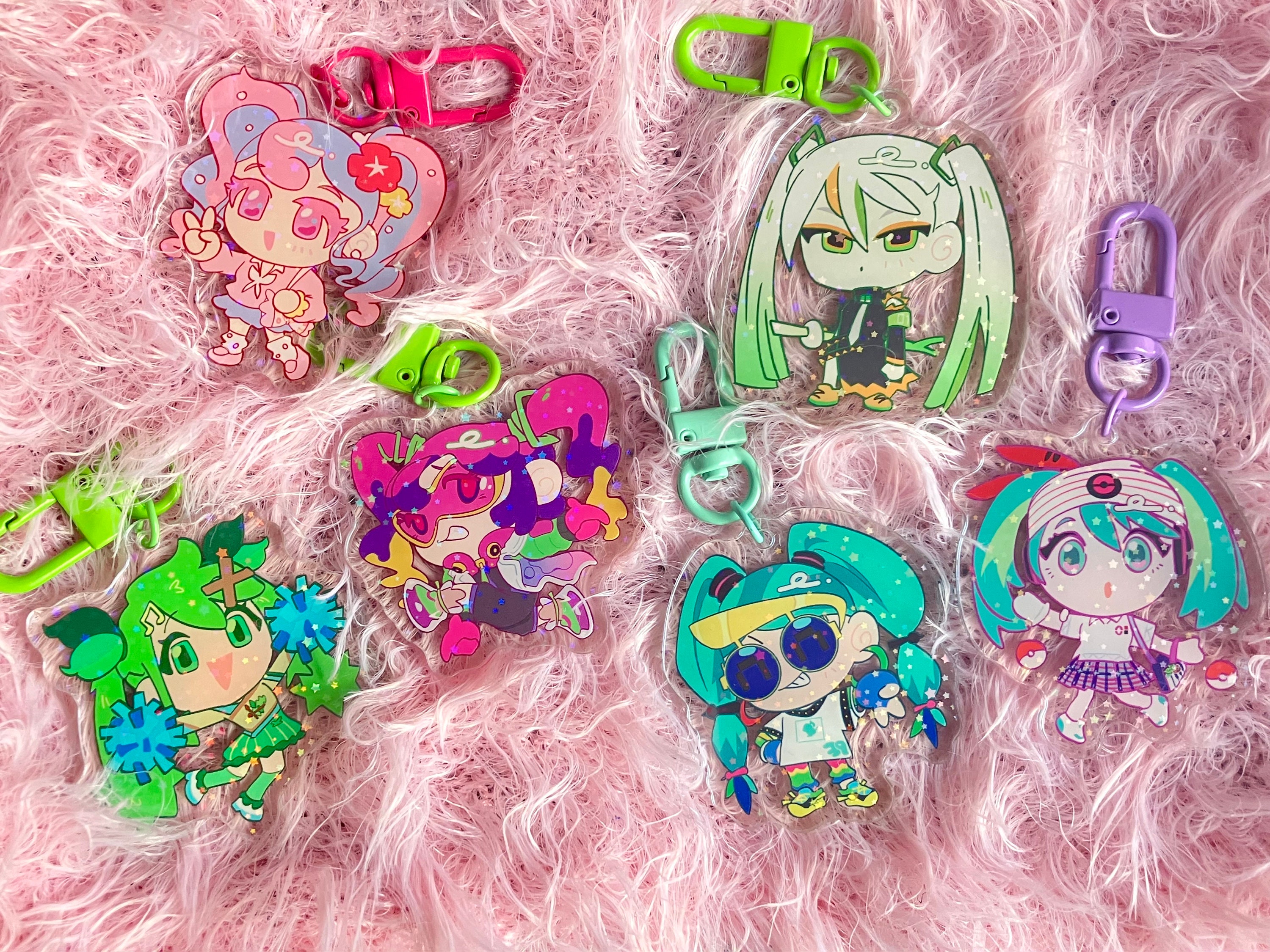 Project Voltage Miku Acrylic Keychains! - Etsy