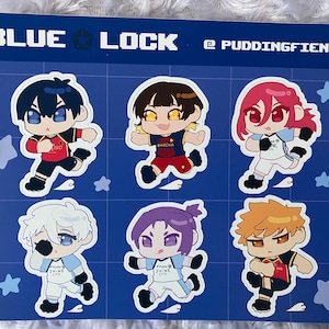 Soccer Striker Anime Sticker Sheet