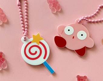 Gummy Kirby Charms (please read description!)