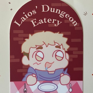 Dungeon Eatery Laios Sticker
