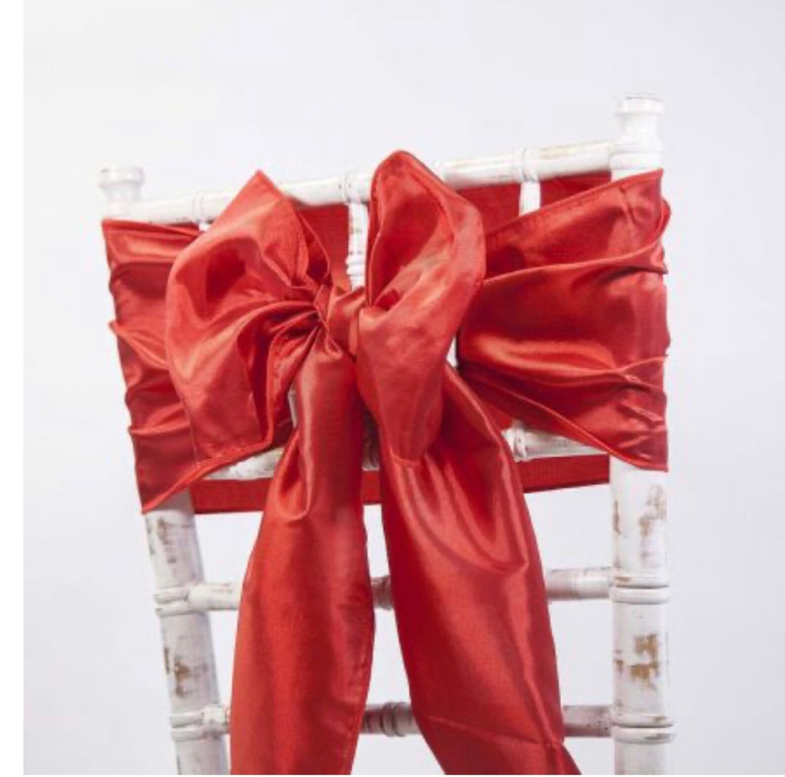 Red Chair Sashes Etsy