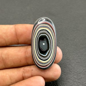 Cabochon Fordite coloré multicolore de qualité de qualité Fordite AAA pour la fabrication de pendentifs code 003