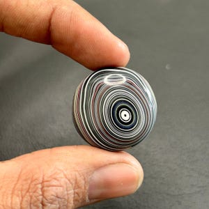 Cabochon Fordite multicolore de qualité de qualité supérieure en Fordite AAA, pierres précieuses en vrac colorées pour la fabrication de pendentifs code--34