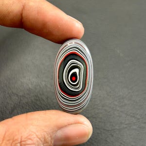 Cabochon de fordite coloré multicolore de qualité de qualité Fordite AAA, pierres précieuses en vrac pour la fabrication de pendentifs code 40