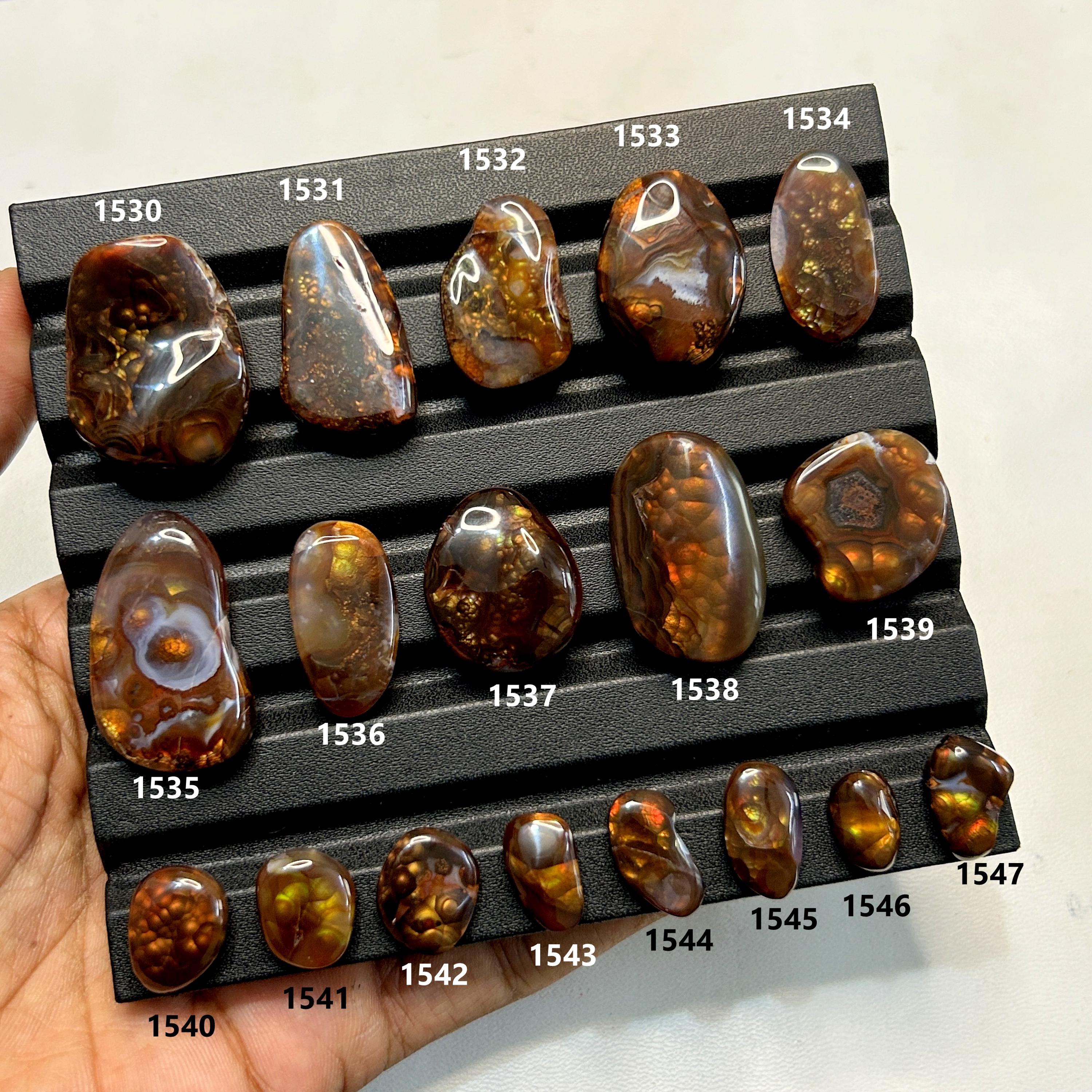 Mexican Fire Agate AAA Quality Natural Mexican Fire Agate Loose