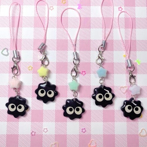 Soot Inspired Kawaii Clay Charm Anime Phone Charm