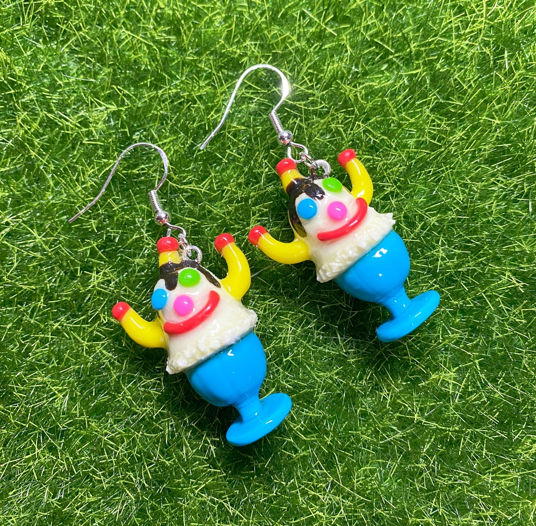 Goofy earrings discount