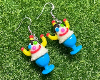 Goofy Goober Sundae Earrings Handmade