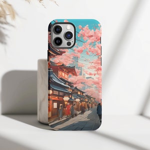 Japanese Mood Board Phone Case, Japanese Aesthetic and Trendy Phone Cover, iPhone 16 15 14 13 12 Pro, Plus, X, Samsung Galaxy S24 S23 Ultra