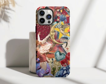 Mosaic Collage Phone Case, Mosaic Tiles Case, Mosaic Art, iPhone 15 14 13 12 11 Pro Max 8 Plus X, Samsung Galaxy S23 S22 S20 Ultra