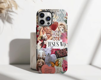 Yeshua Christian Phone Case, Scripture Case, Bible Verse Gift, Religious Gifts, iPhone 15 14 13 12 11 Pro Max 8 Plus X, Samsung Galaxy S23