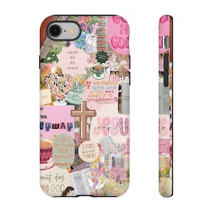 Christian Phone Case, Scripture Gifts, Bible Verse Case, Religious Gift, iPhone 16 15 14 13 12 11 Pro Max 8 Plus X, Samsung Galaxy S23