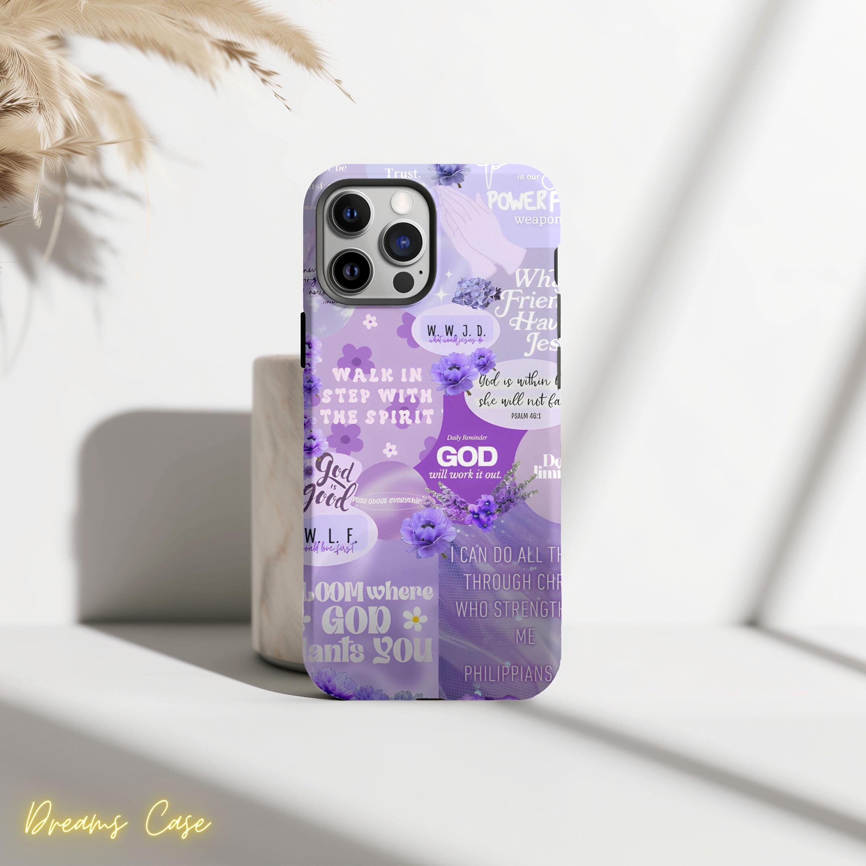 Collage Phone Case Purple