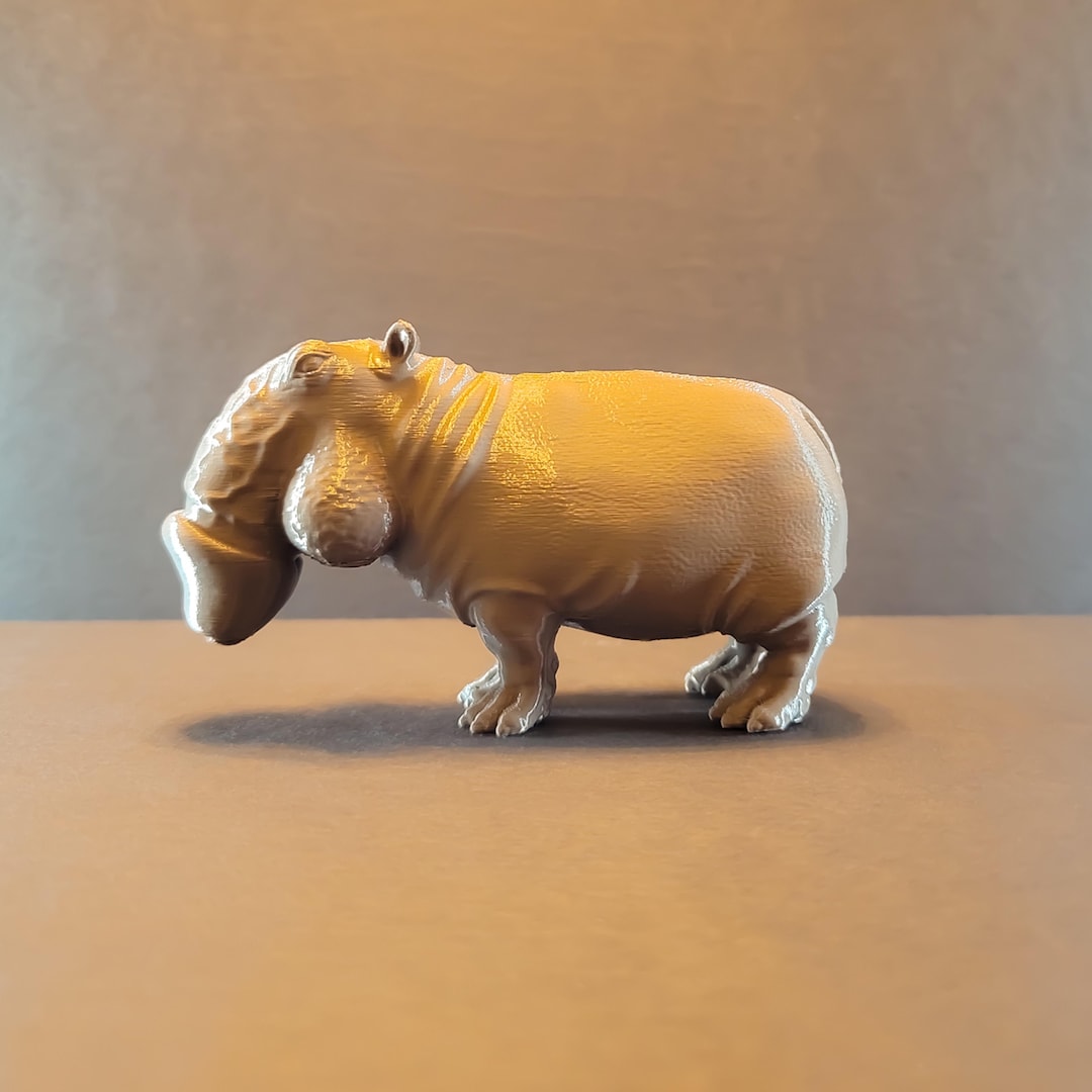 Fat Hippo Dick Figurine 90colors Animal Gag Gift Valentines Etsy
