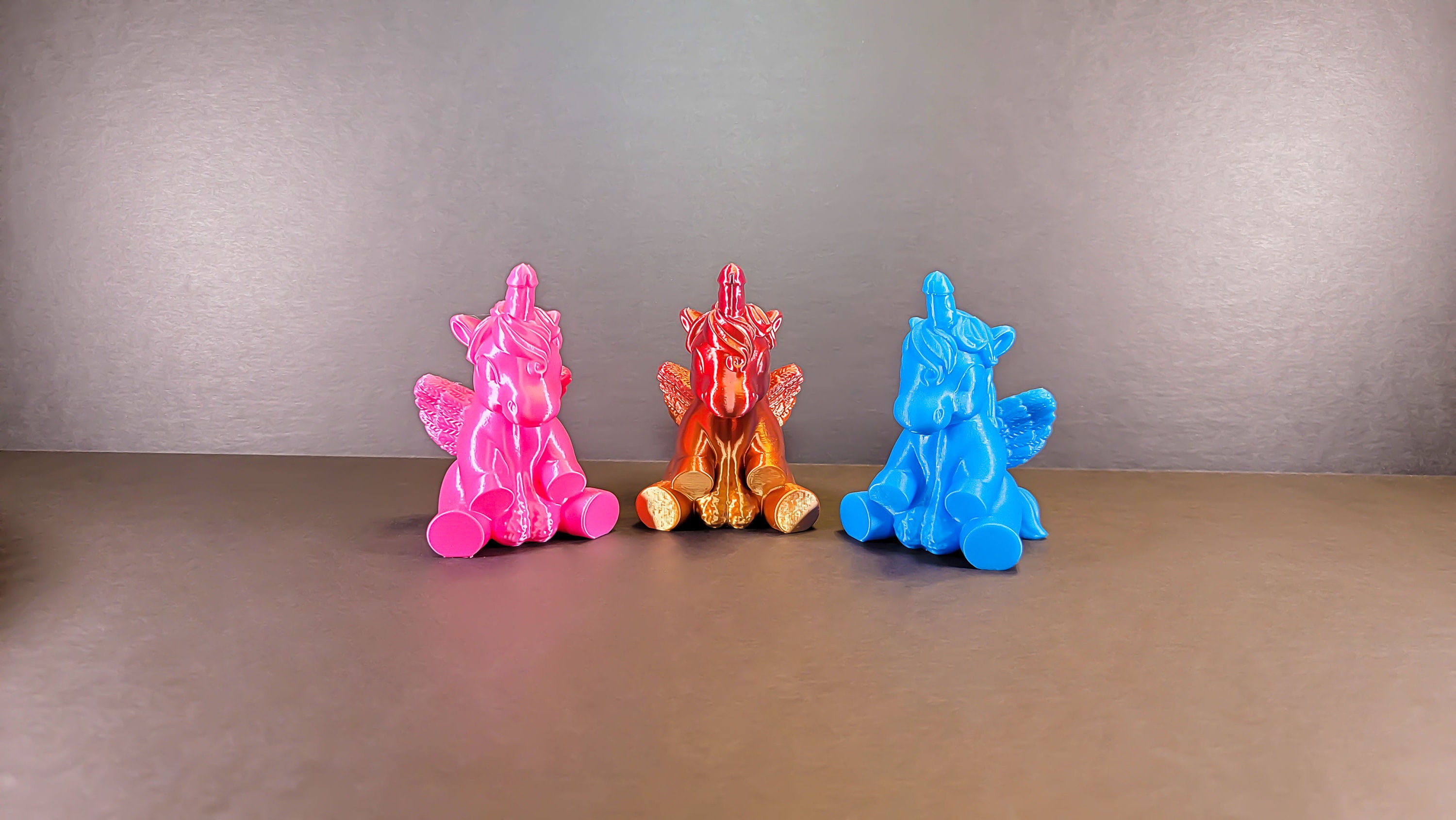 Unicorn Penis Figurine 70+Colors - Unicorn Gag Gift, Valentines Gift,…