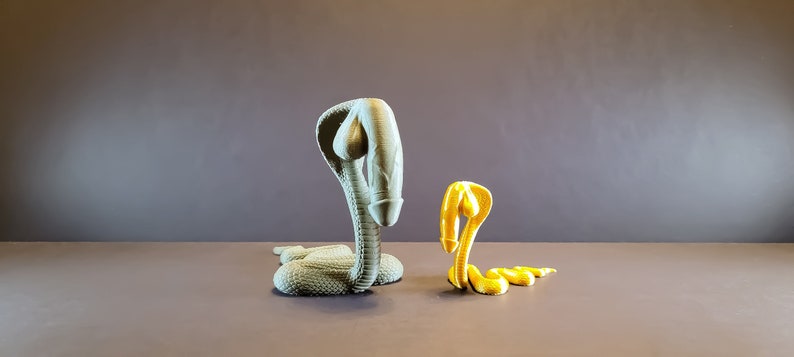 Cobra Snake Dick Figurine: 90+Colors - Snake Gag Gift, Valentine