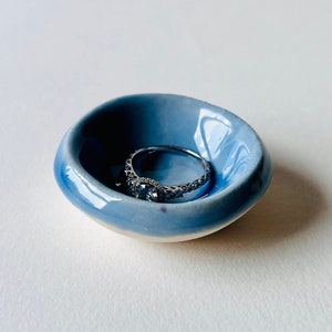 Sky Tiny Ring Dish, Jewelry Tray, Ring Holder, Engagement Gift