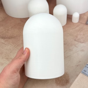 4” Pottery Tool Dome Drape Mold for Clay 3D Printed pottery mold pottery tool ceramics tools clay drape mold form bowl ceramic tool