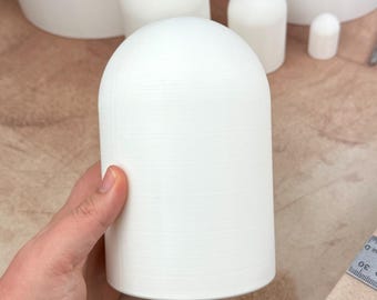 Molde de cúpula para arcilla de 4 pulgadas, herramienta de cerámica impresa en 3D, molde para arcilla, herramienta de cerámica, molde para arcilla, molde para arcilla, cuenco, herramienta de cerámica