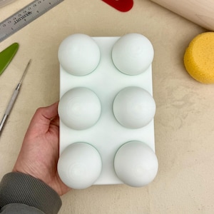 Duck Egg Tray Form for Clay Pottery Tool Ceramic Drape Mold 3D Printed Pottery Form Egg Carton Drape Form Ceramics Pottery Tool Artist Gift