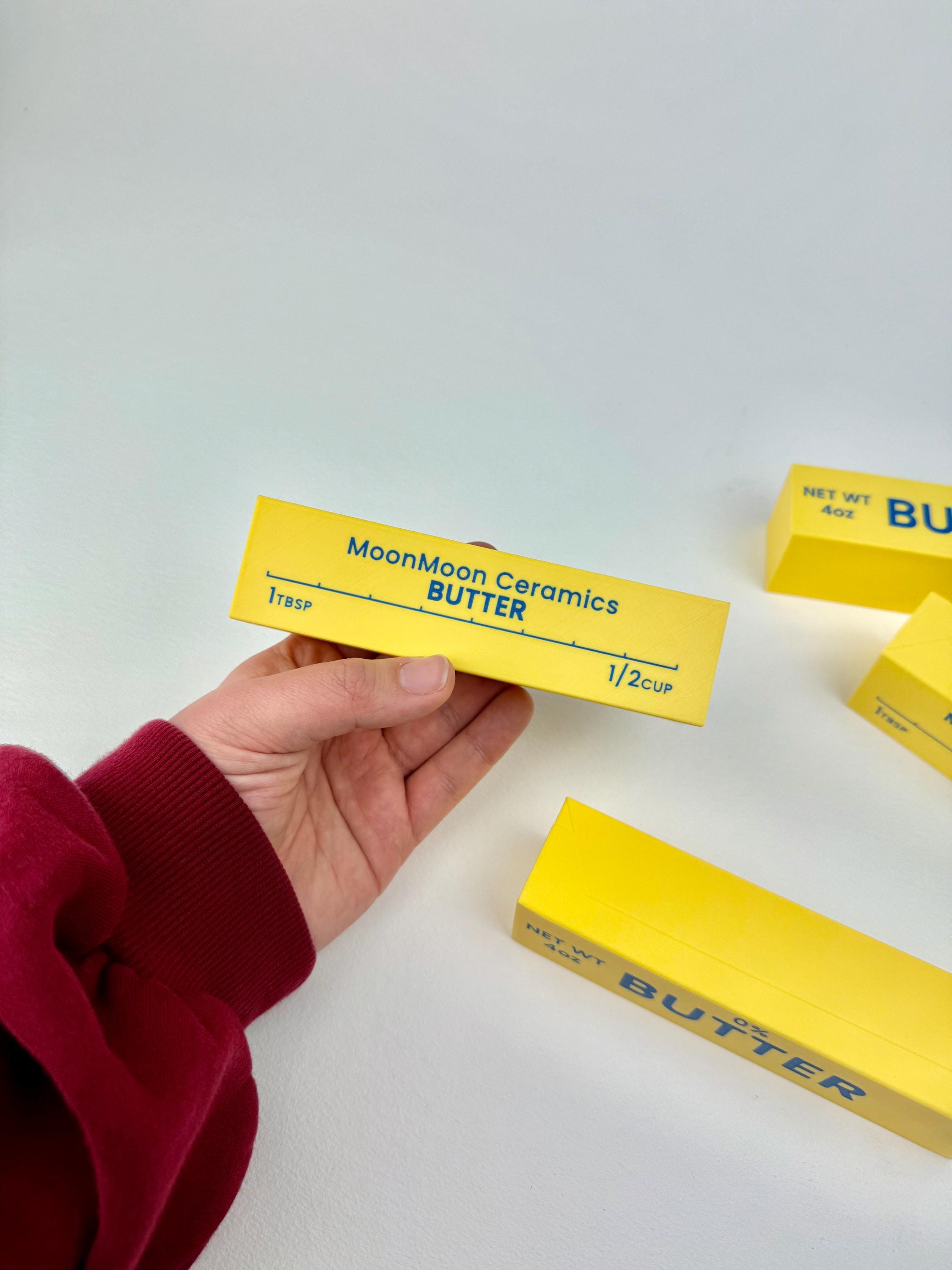 Fake Butter Lab Butter Display Fake Butter Pottery Tool Butter Dish - Etsy