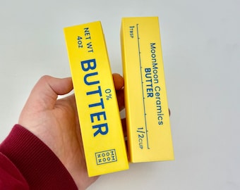 Butter Display Fake Butter Pottery Tool Butter Dish