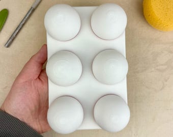 Molde para cortina de huevo de gallina para arcilla, herramienta de cerámica impresa en 3D, molde para cortina de cerámica, molde para cortina de cartón de huevos, herramienta de cerámica, herramienta de cerámica, regalo de artista