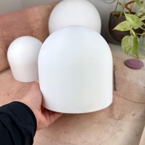 8” Pottery Tool Large Dome Drape Mold for Clay 3D printed pottery mold tool ceramics tools clay drape mold form bowl ceramic mold tool