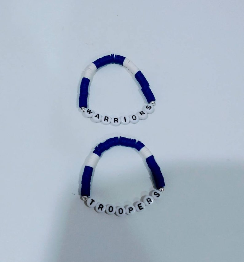 School Spirit bracelets 6mm