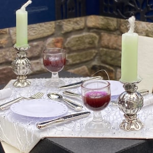 Bon/invitation à un dîner romantique aux chandelles - boîte explosive - carte
