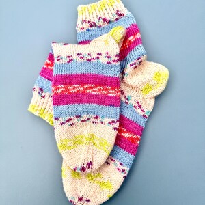 Hand-knitted socks - size 36/37