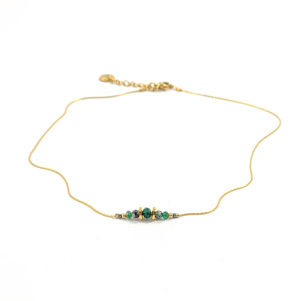 Collier turquoise Africaine