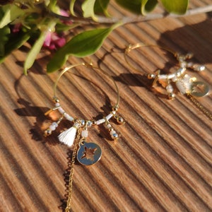 north star earrings