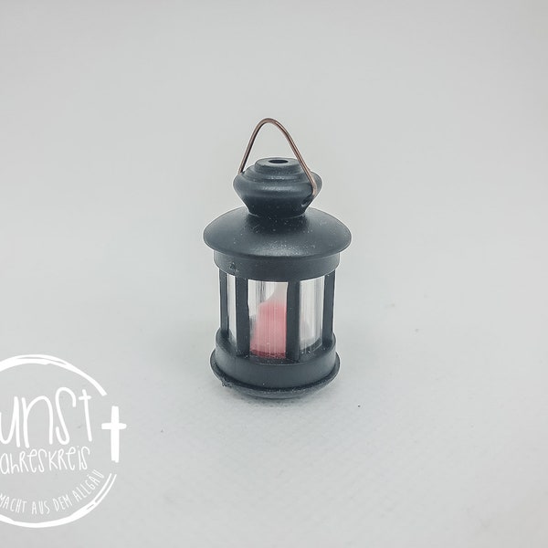 Imp fairies dolls miniature lantern with candle