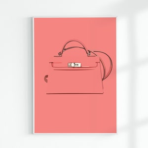 Hermes bag drawing hotsell